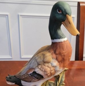 Vintage Hand painted Mallard Duck